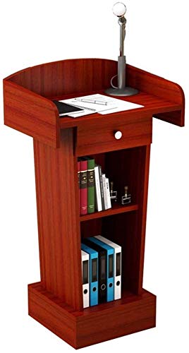CAMBOS Lectern Podium Stand - Simple Modern Welcome Reception Desk