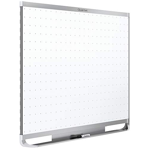 Quartet Whiteboard, White Board, Dry Erase Board, 4' x 3', Aluminum Frame, Prestige 2 Total Erase (TE544AP2)