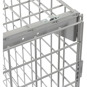 Global Industrial Wire Mesh Security Cage 48x24x48