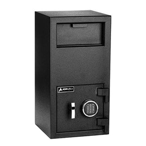 AdirOffice Keypad Lock Drop Box Safe - Industrial Strength Security Storage with Digital Lock - Safety for Home & Business Use (Large)