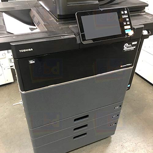 Toshiba E-Studio 5506AC A3 Color Laser Multi-Function Copier - 55ppm, Copy, Print, Scan, Scan-to-USB, Print-from-USB, Auto Duplex, Network, A3+/SRA3/A3/A4/A5, 2 Trays, Stand