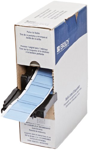 Brady BM71-500-175-342 Bulk BMP71 PermaSleeve Wire Marker Sleeves, 0.851" Height, 1.765" Width, Polyolefin (B-342) White (Roll of 1000)
