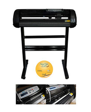INTBUYING 6in1 Combo Heat Press Transfer Machine Vinyl Cutter Plotter Printer Paper HTV Plate Mug Tape T-Shirts Jigsaw Puzzle Business Bundle