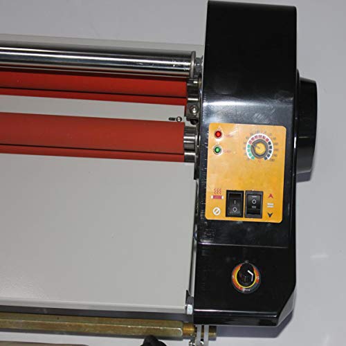 SHengwin 13.6" Hot and Cold Roll Laminator, Four Rollers Thermal Laminating Machine