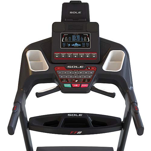 SOLE TT8 Light Commercial Non-Folding Treadmill with Incline & Decline Settings