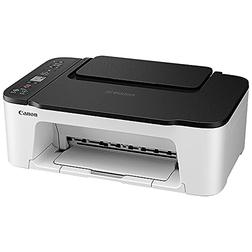 Canon PIXMA TS Series Wireless All-in-One Color Inkjet Printer, White - Print, Scan, Copy - 4800 x 1200 dpi, Borderless Printing