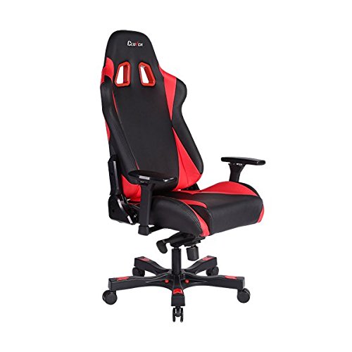 Throttle Series Alpha (Red) World's Best Gaming Chair Racing Bucket Seat Gaming Chairs Computer Chair Esports Chair Executive Office Chair w/Lumbar Support Pillows