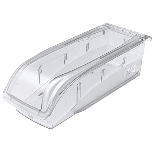 Akro-Mils 305A5 Insight Ultra-Clear Hanging and Stacking Plastic Storage Bin, (10-7/8-Inch x 4-1/8-Inch x 3-1/4-Inch), Clear, (12-Pack)