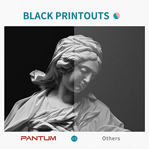 Wireless Small Laser Printer Black and White Monochrome Laser Printer for Home Use with Mobile Printing and School Student, Pantum P2502W with PB-211 Toner