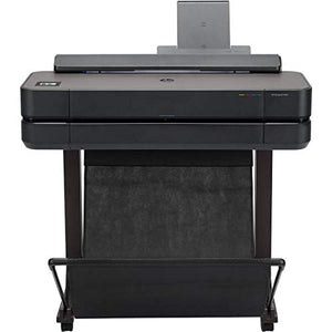 HP DesignJet T650 Large Format Plotter Printer, 24&quot Plotter Paper Roll 24" x150'