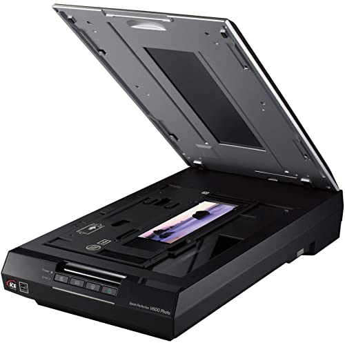 Epson Perfection V600 Photo Color Scanner - USB Connectivity, 6400 x 9600 dpi, 17" x 22" Enlargements