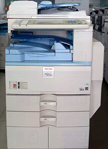 Ricoh Aficio MP 2851 Tabloid/Ledger-Size Black and White Laser Multifunction Copier - 28ppm, Print, Scan, Copy, Network, Duplex, 2 Trays, Stand (Certified Refurbished)