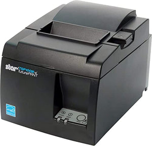Star Micronics TSP143IIIU Thermal POS Receipt Printer, Charcoal Grey - Mfi-USB Connectivity, 203 dpi, Auto-Cutter
