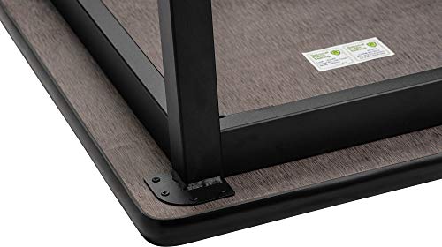 National Public Seating Steel Black Height Adjustable Science Lab Table - 30"x 60