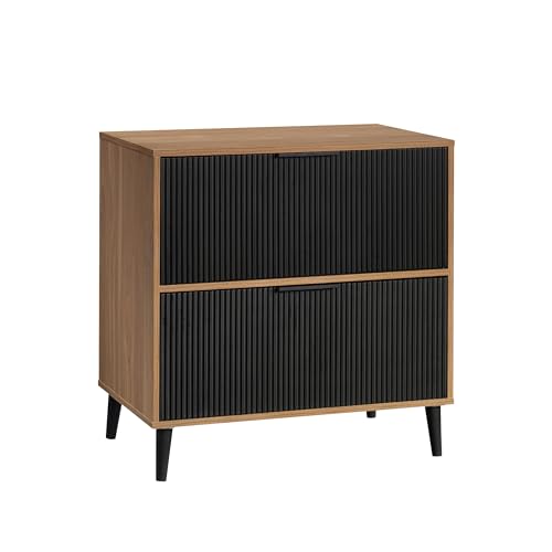 Sauder Ambleside Lateral File Cabinet, Serene Walnut Finish, 29.53" x 18.50" x 29.92