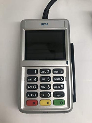 First Data FD150 EMV CTLS Credit Card Terminal and RP10 PIN Pad with Wells 350 EncryptionBundle