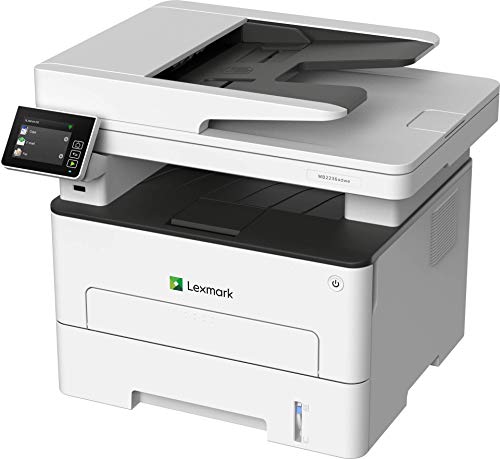 Lexmark MB2236i Multifunction Wireless Monochrome Laser Printer with A 2.8 Inch Color Touch Screen, Standard Two-Sided Printing, Cloud Fax Capability (18M0751)