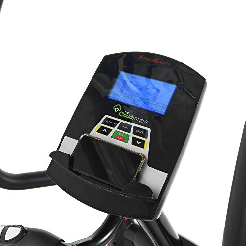 Fitness Reality Bluetooth Smart Technology Elliptical Trainer with Flywheel Turbo Drive(2346), Black