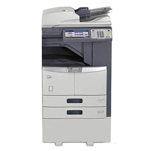 Toshiba E-STUDIO 205SE Black and White MFP Copier/Printer/Scanner All-in-One - 11x17, 20ppm, Copy, Print, Scan, Network, Duplex, USB, 2 Trays and Cabinet (Certified Refurbished)
