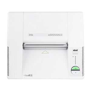 ideal. 3104 Continuous Operation Strip-Cut Centralized Office Paper/Staple/Paper Clip/Credit Card/CD/DVD Shredder, 27-30 Sheet Feed Capacity, 32 Gallon Bin, 1 Horsepower Motor, P-2 Security Level