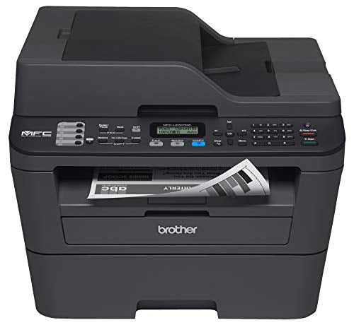 Brother International EMFCL2707DW Brother EMFC-L2707DW-(MFC-L2707DW)-Monochrome Laser All-in-One with Wireless Networking, Black (Renewed)