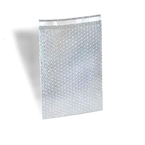 Bubble Cushioning Wrap Self-Seal Bubble Pouch Bags, 8x11.5 inch, 1400 Count, Clear