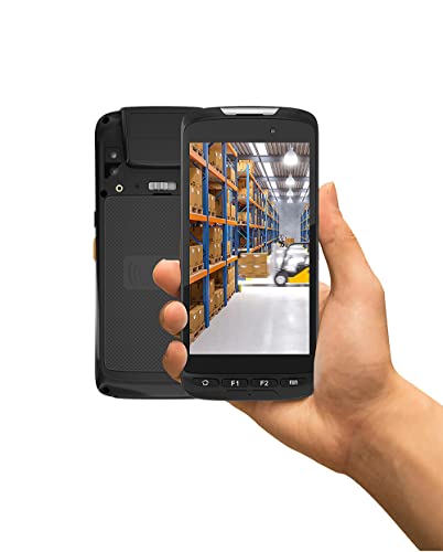 Vanquisher Rugged Android 11 Handheld Barcode Scanner Mobile Computer - Wi-Fi & 4G LTE, 1D & 2D Bar Code Reader for Warehouse Inventory Tracking