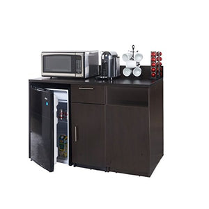 Breaktime 2 Piece 3267 Coffee Kitchen Lunch Break Room Furniture Cabinets Fully Assembled Ready to Use, Instantly Create Your New Break Room, Espresso