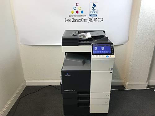 Konica Minolta Bizhub C224e Color Copier Printer Scanner Fax Very Low 211k (Certified Refurbished)