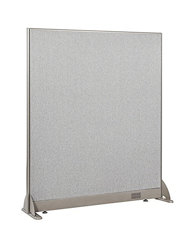GOF Freestanding Office Partition, Large Fabric Room Divider Panel, 48"W x 60"H