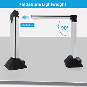 ZSEEWCAM S213AF Document Camera for Teachers with Light, USB Visualiser A3-Size - Mac, Windows, Chromebook Compatible