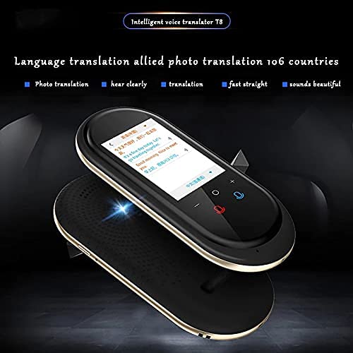 UsmAsk Language Translator Device - 72 Languages, Multi-Language Photo Translation - Golden