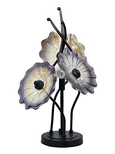 Dale Tiffany 3 Light Impasto Table Lamp