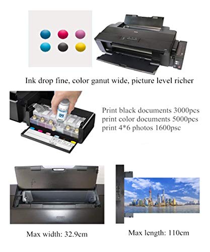 Inkjet Printer A3 A4 Inkjet Printer Supporting Sublimation