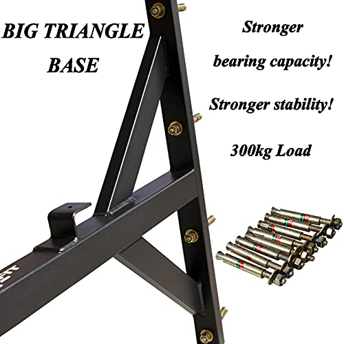 NENGGE Multifunctional Pull Up Bar Wall/Ceiling Mounted, Heavy Duty Upper Body Workout Bar, Adjustable Chin Up Bar, Professional Fitness Exercise Bars Home Gym Strength Training Equipment