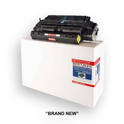 MICROMICR Corporation MICRTJN810 MICR Laser Toner for hp Laserjet 8100 Series, Black