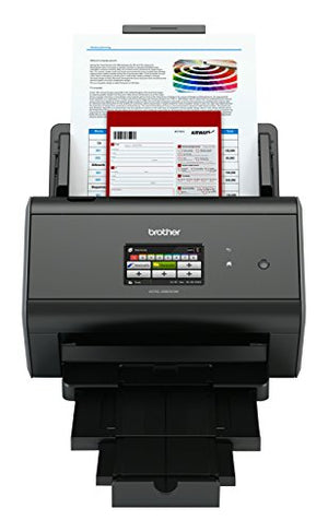 Brother ADS-2800W Touch Screen Desktop Office Scanner