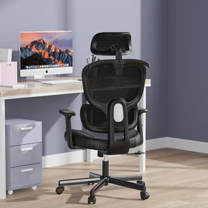 Vansalute Ergonomic High Back Office Chair with Lumbar Support