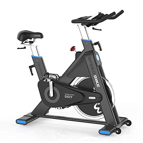 pooboo Pro Belt Drive Exercise Bike Stationary, Indoor Cycling Bike Trainer High Weight Capacity, Heavy Duty Flywheel with Commercial Standard by