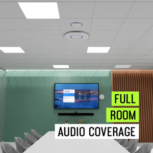 Shure Mid-Sized Meeting Room Conferencing Kit - Ideal for Conference Rooms and Classrooms 6-12 People, up to 20x13 Feet