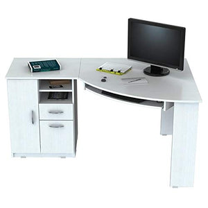 Inval ET-3415 Computer Desks, Laricina White