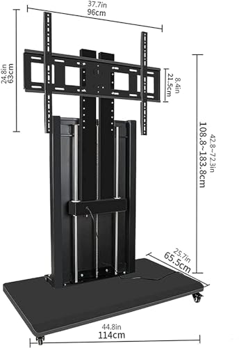 REPALY Electric Mobile TV Stand with Intelligent Control