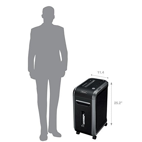 Fellowes Powershred 90S 18-Sheet Strip-Cut Paper and Credit Card Shredder with Auto Reverse (4690001)