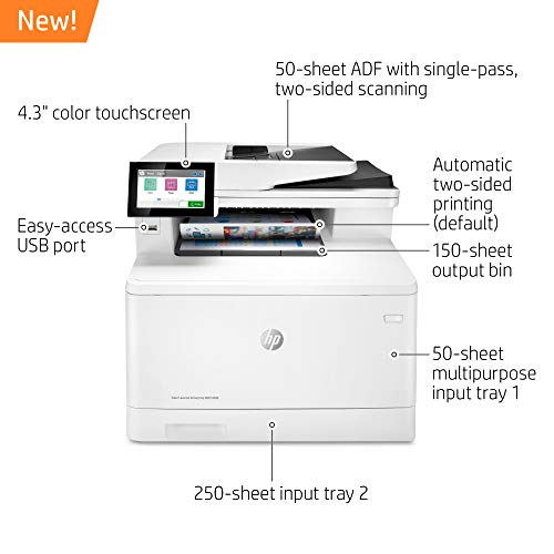 HP Color LaserJet Enterprise M480f Multifunction Duplex Printer (3QA55A)