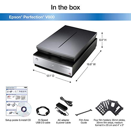 Epson Perfection V800 Photo Scanner (Renewed)