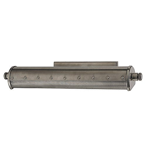 Desk Lamps 2 Light with Historic Nickel Finished T10 Bulb Type 18 inch 120 Watts
