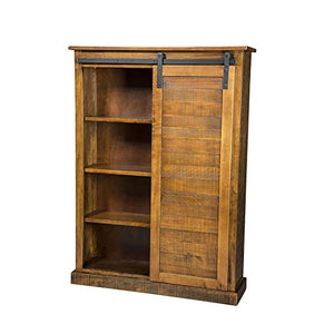 Sunny Designs Santa Fe Barn Door Bookcase