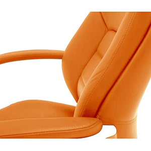 Zuri Furniture High Back Executive Chair - Orange