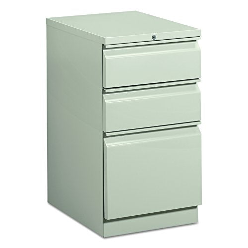 basyx HBMP2BQ Mobile Pedestal File, Box/Box/File, 15 x 20 x 28, Gray