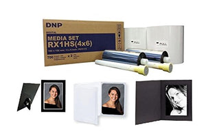 DNP 2X Print Media for DS-RX1HS High Speed Dye Sub Printer - 4x6 700 Prints Per Roll; 2 Rolls Per Case (1400 Total Prints)